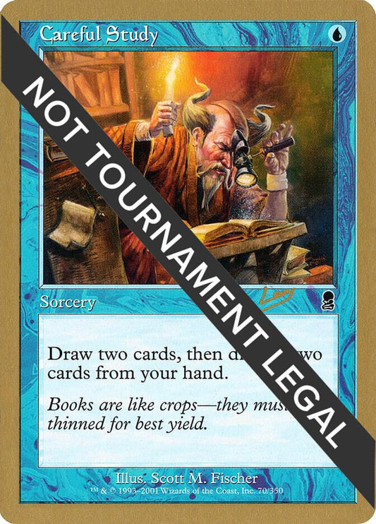 Careful Study - 2002 Raphael Levy (ODY) | World Championship Decks #unknown
