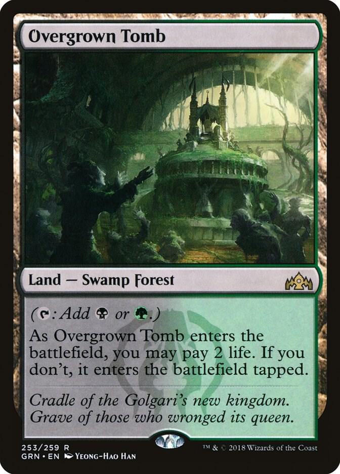 Overgrown Tomb | Guilds of Ravnica #253
