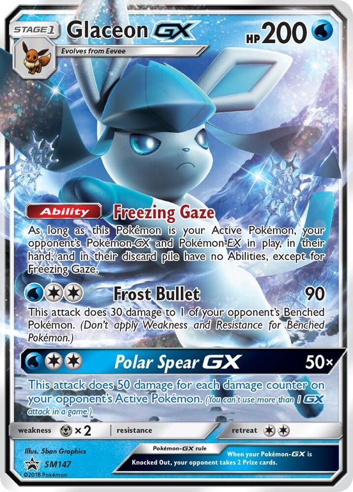 Glaceon GX - SM147 | SM Promos #SM147