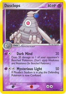 Dusclops - 14/108 (EX Power Keepers) | Deck Exclusives #014/108