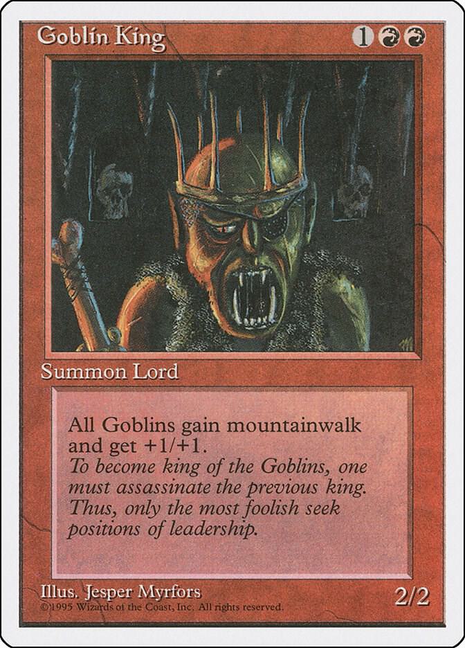 Goblin King | Fourth Edition #unknown