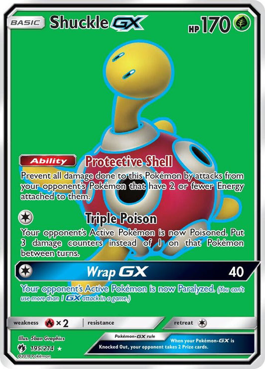 Shuckle GX (Full Art) | SM - Lost Thunder #195/214