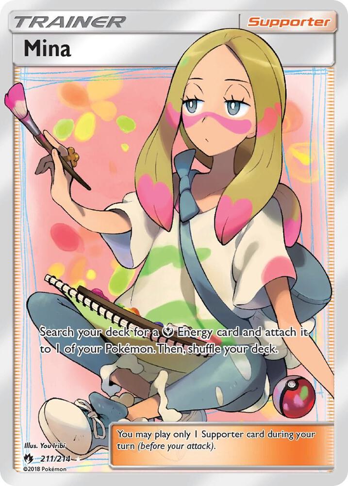 Mina (Full Art) | SM - Lost Thunder #211/214