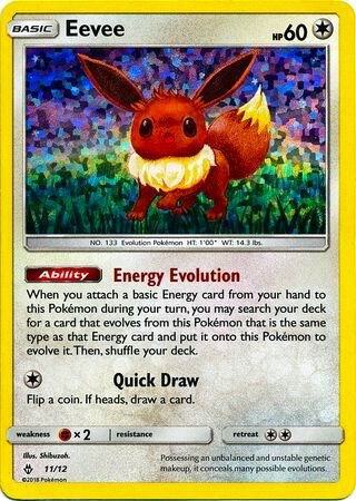 Eevee - 11/12 | McDonald's Promos 2018 #011/012