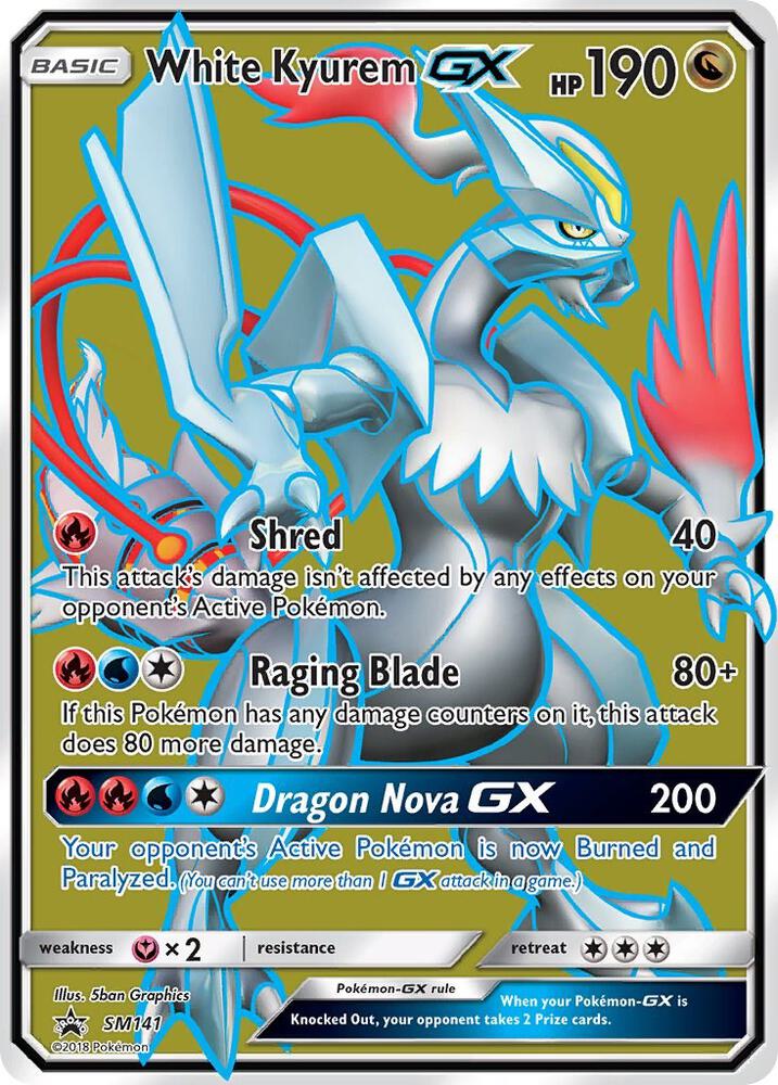 White Kyurem GX - SM141 | SM Promos #SM141