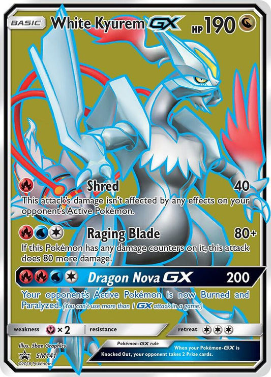 White Kyurem GX - SM141 | SM Promos #SM141
