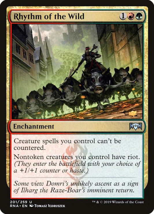 Rhythm of the Wild | Ravnica Allegiance #201