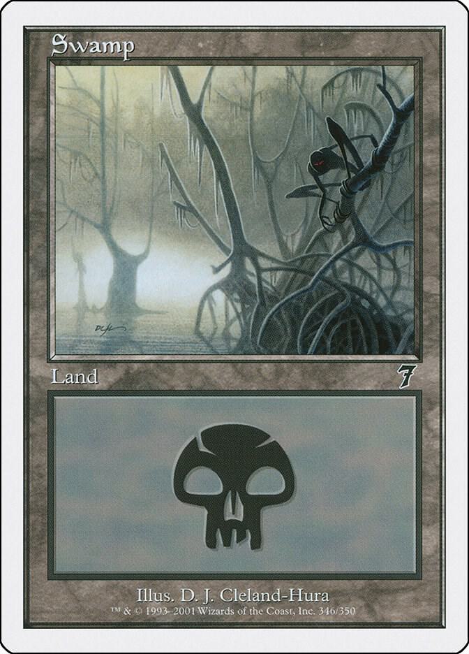 Swamp (346) | 7th Edition #346