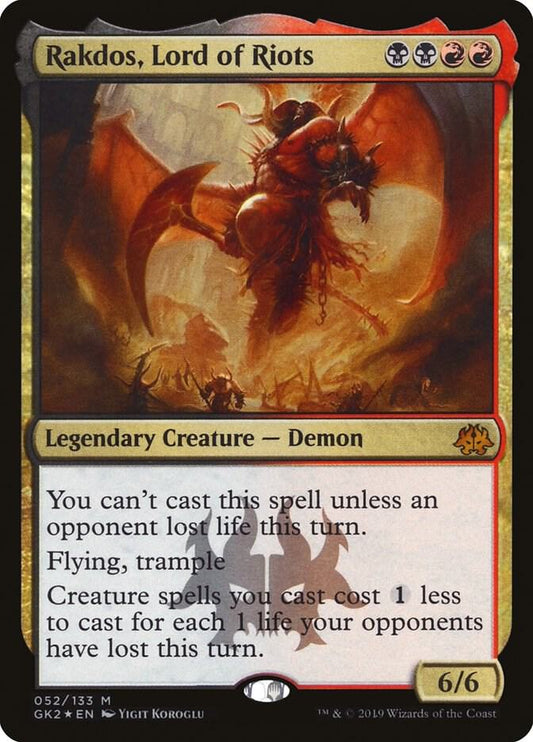 Rakdos, Lord of Riots | Ravnica Allegiance: Guild Kits #52
