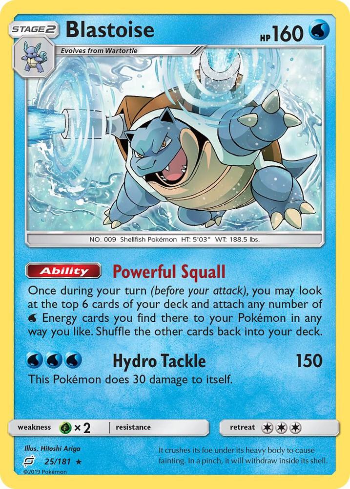 Blastoise | SM - Team Up #25/181