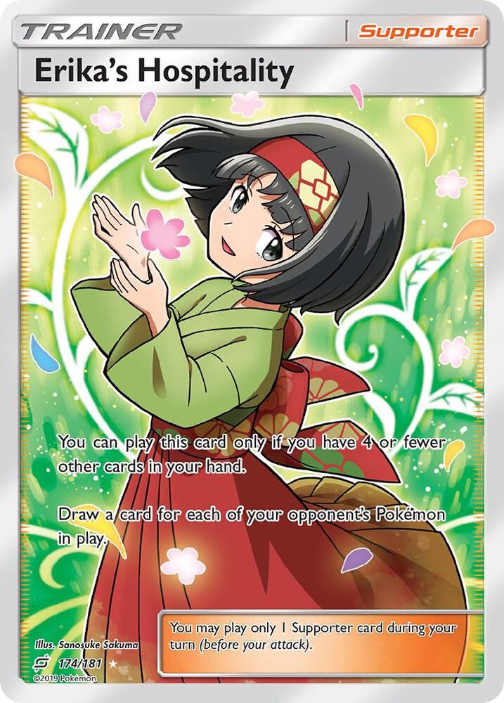 Erika's Hospitality (Full Art) | SM - Team Up #174/181