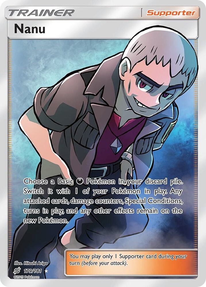 Nanu (Full Art) | SM - Team Up #179/181