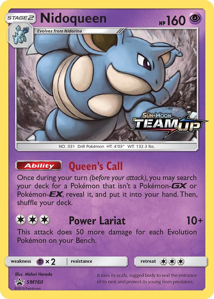 Nidoqueen - SM160 (Prerelease) | SM Promos #SM160