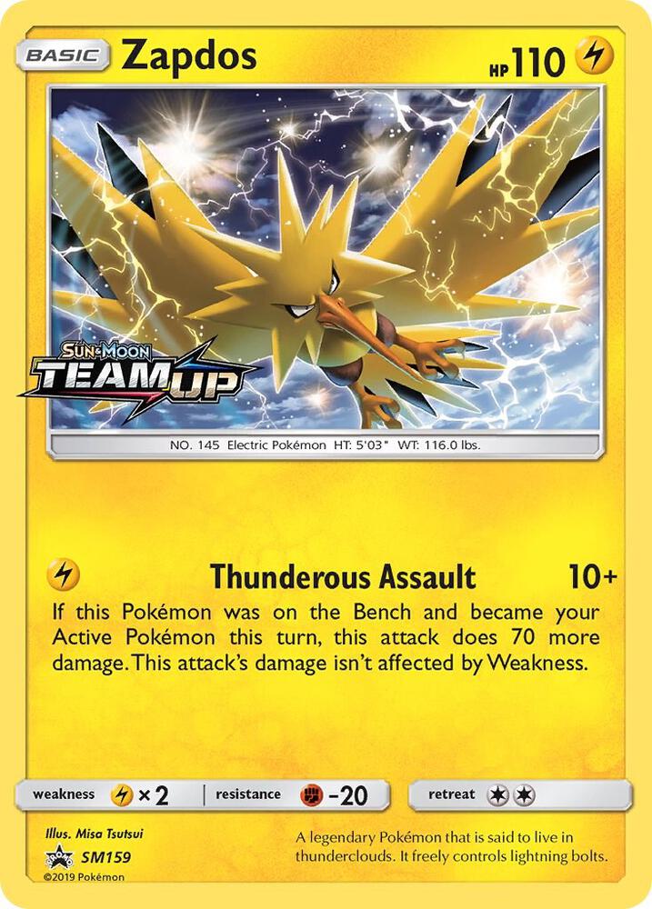 Zapdos - SM159 (Prerelease) | SM Promos #SM159
