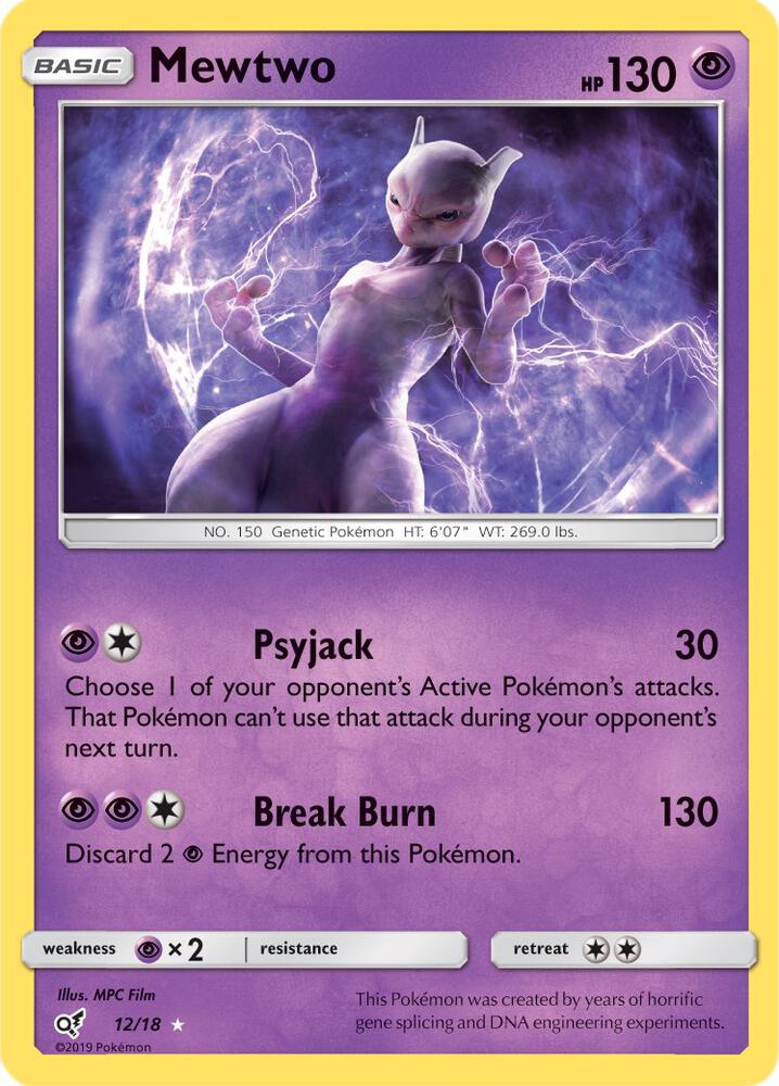 Mewtwo | Detective Pikachu #12/18