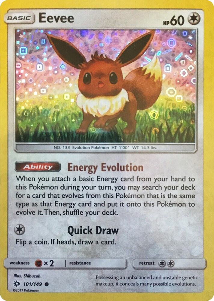 Eevee - 101/149 (General Mills Promo) | Miscellaneous Cards & Products #101/149