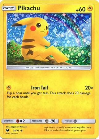 Pikachu - 28/73 (General Mills) | Miscellaneous Cards & Products #028/073