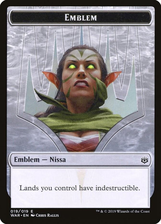 Emblem - Nissa, Who Shakes the World | War of the Spark #19