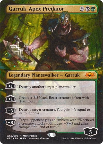 Garruk, Apex Predator | Mythic Edition: War of the Spark #WS5