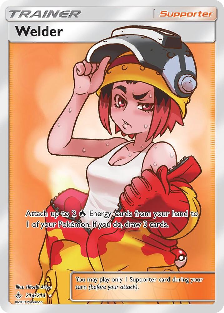 Welder (Full Art) | SM - Unbroken Bonds #214/214