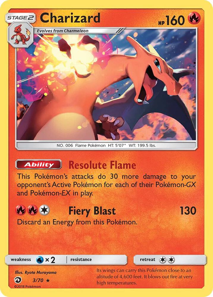 Charizard - 3/70 (Let's Play, Eevee!) | Deck Exclusives #003/070