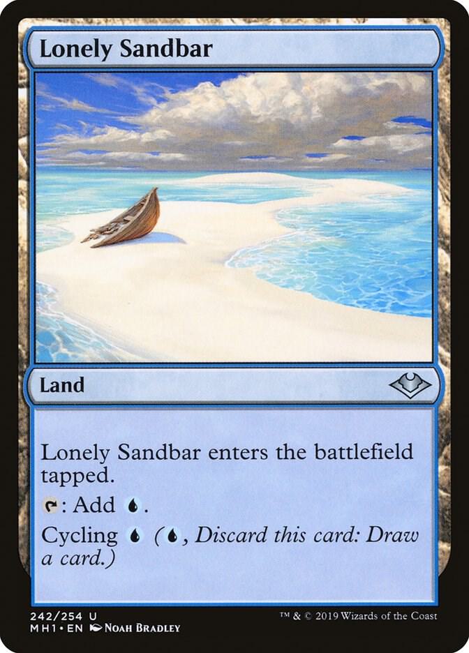 Lonely Sandbar | Modern Horizons #242