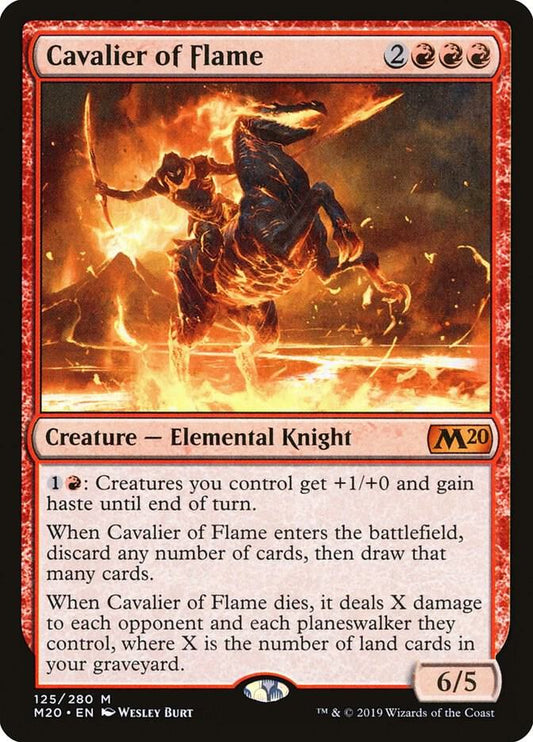 Cavalier of Flame | Core Set 2020 #125
