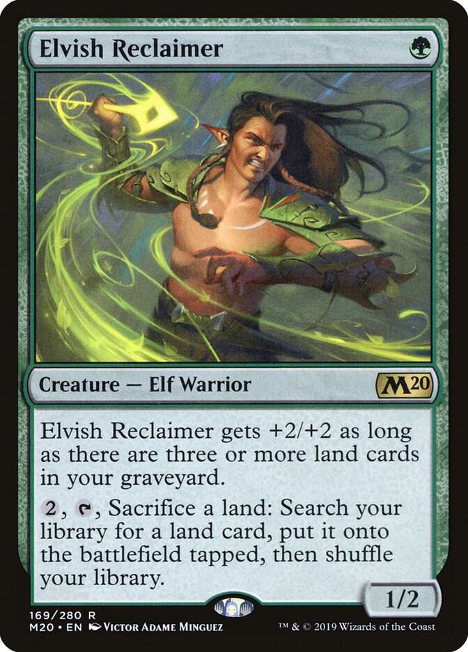 Elvish Reclaimer | Core Set 2020 #169