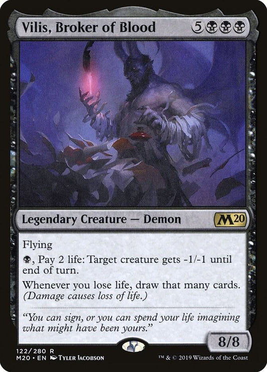 Vilis, Broker of Blood | Core Set 2020 #122