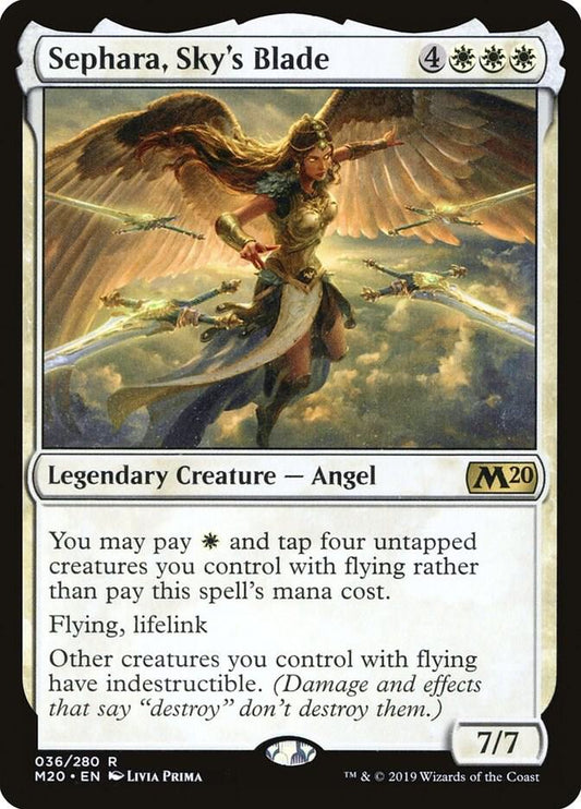 Sephara, Sky's Blade | Core Set 2020 #36