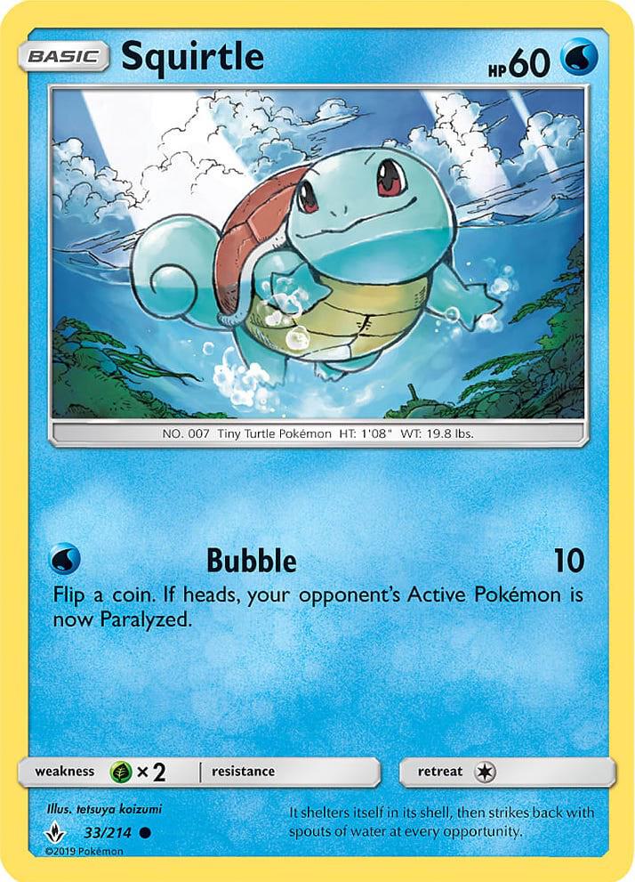 Squirtle - 33/214 (Premium Collection Promo) | Blister Exclusives #033/214