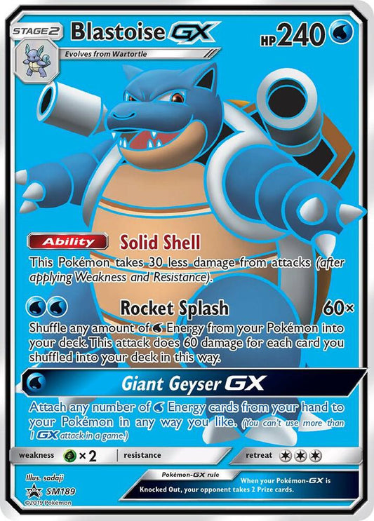 Blastoise GX - SM189 | SM Promos #SM189