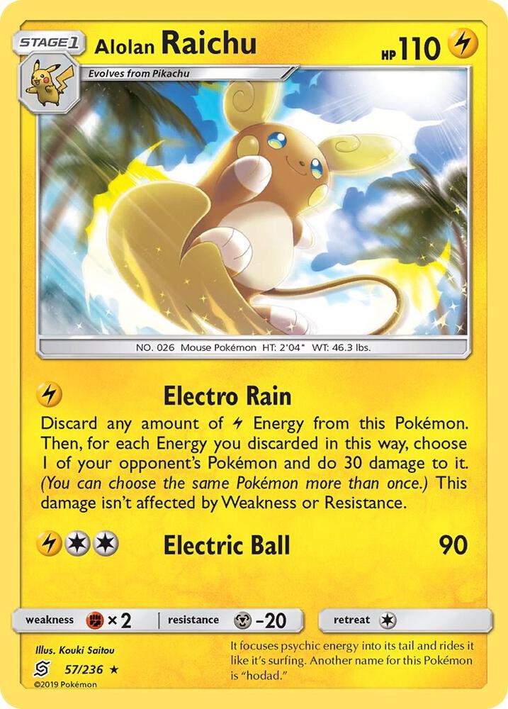 Alolan Raichu | SM - Unified Minds #57/236