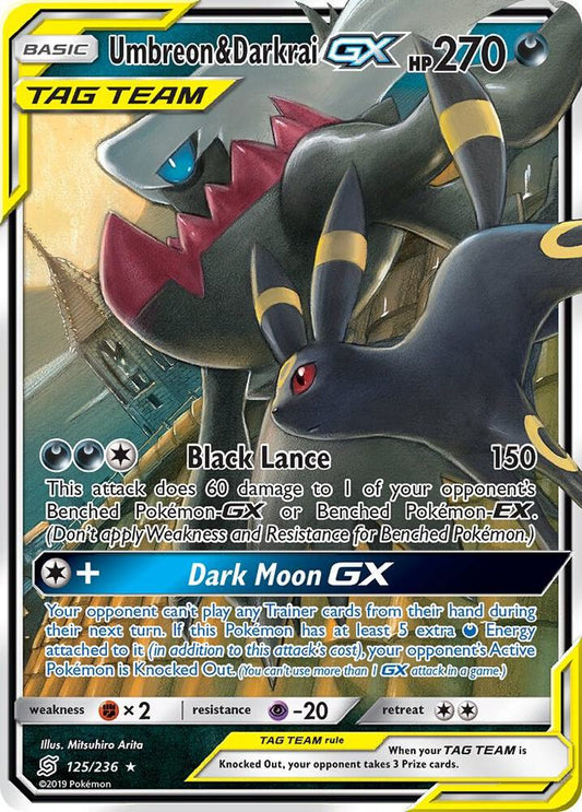Umbreon & Darkrai GX | SM - Unified Minds #125/236