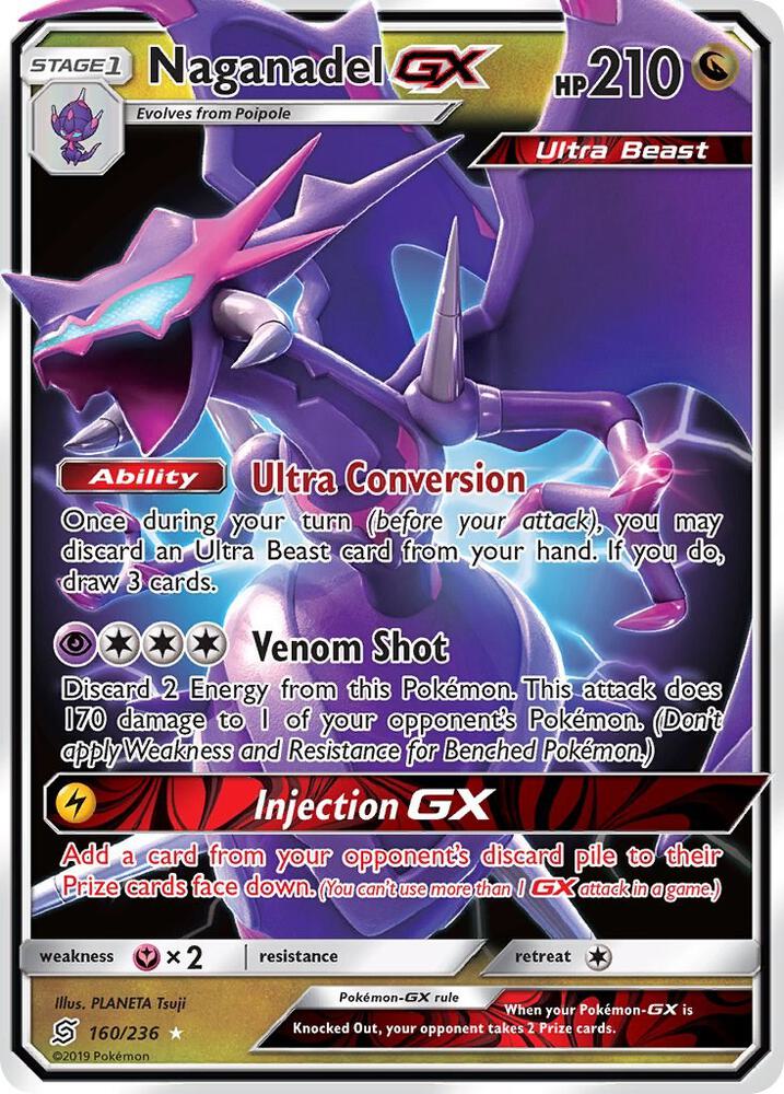 Naganadel GX | SM - Unified Minds #160/236