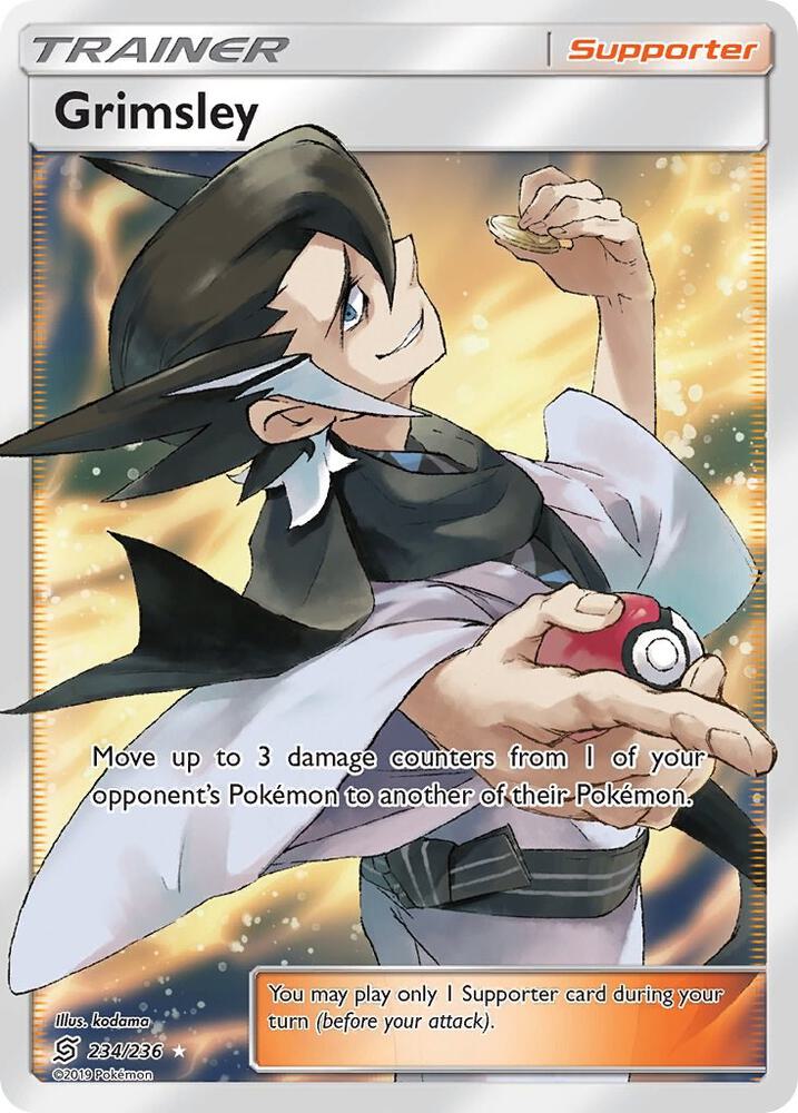 Grimsley (Full Art) | SM - Unified Minds #234/236