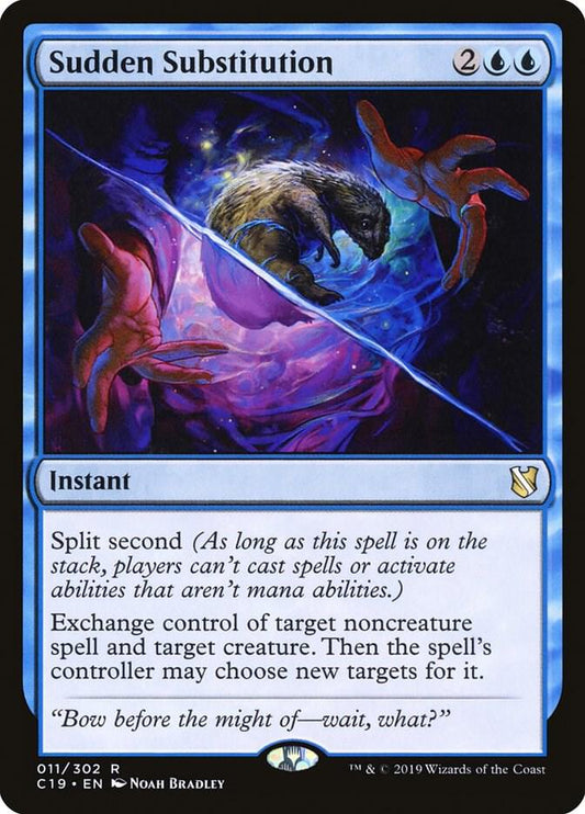 Sudden Substitution | Commander 2019 #11