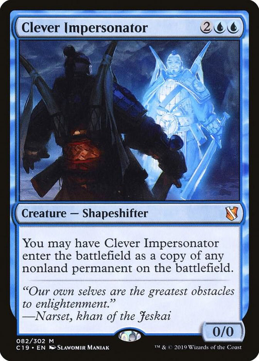 Clever Impersonator | Commander 2019 #82