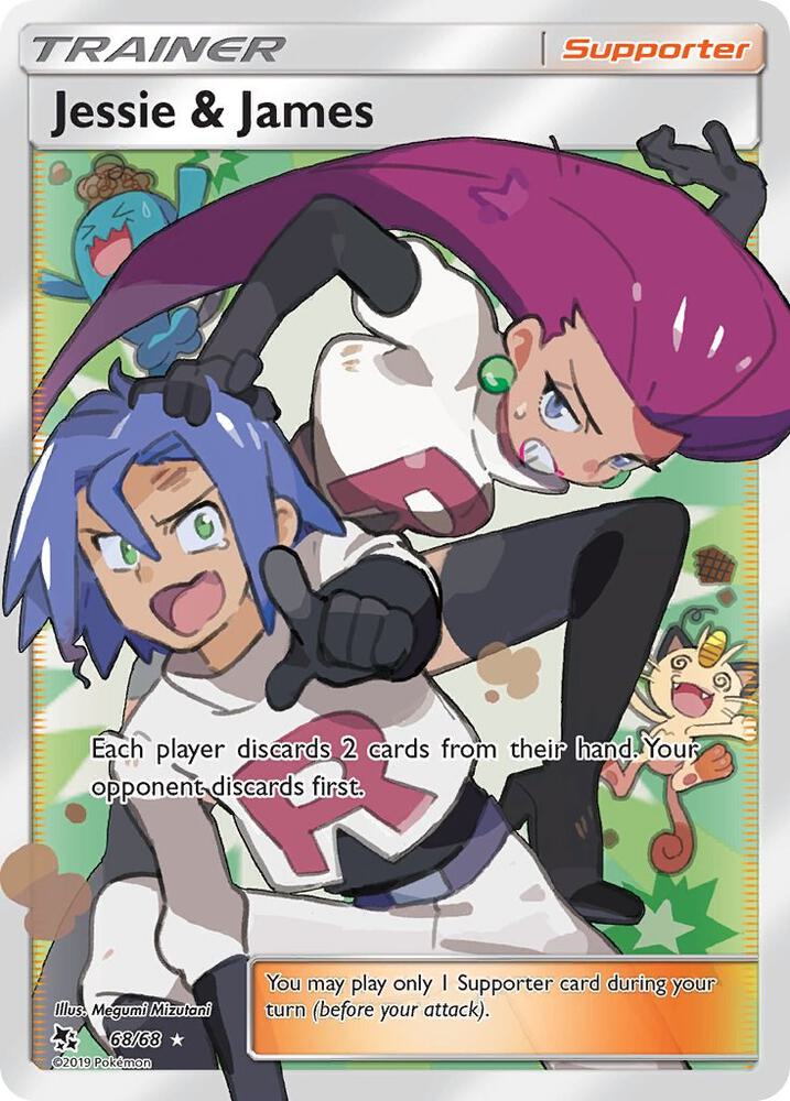 Jessie & James (Full Art) | Hidden Fates #68/68