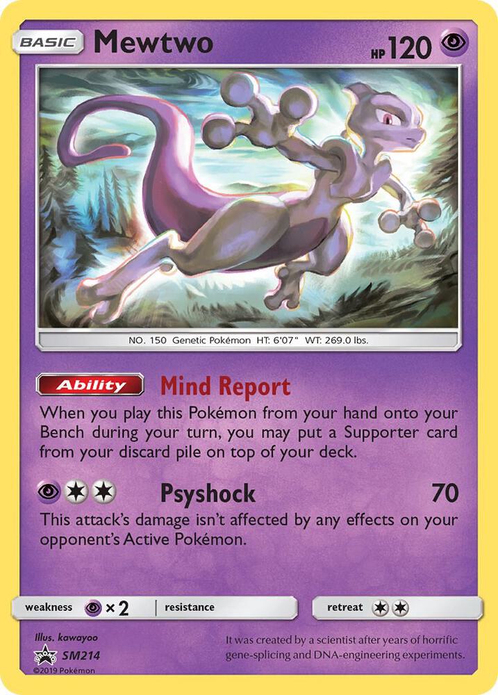 Mewtwo - SM214 | SM Promos #SM214