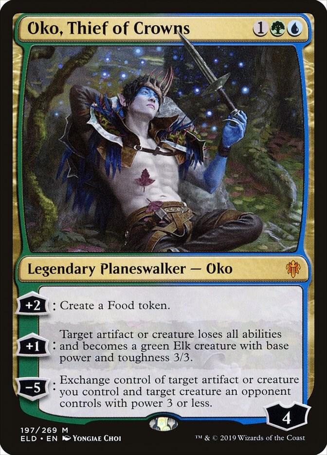 Oko, Thief of Crowns | Throne of Eldraine #197