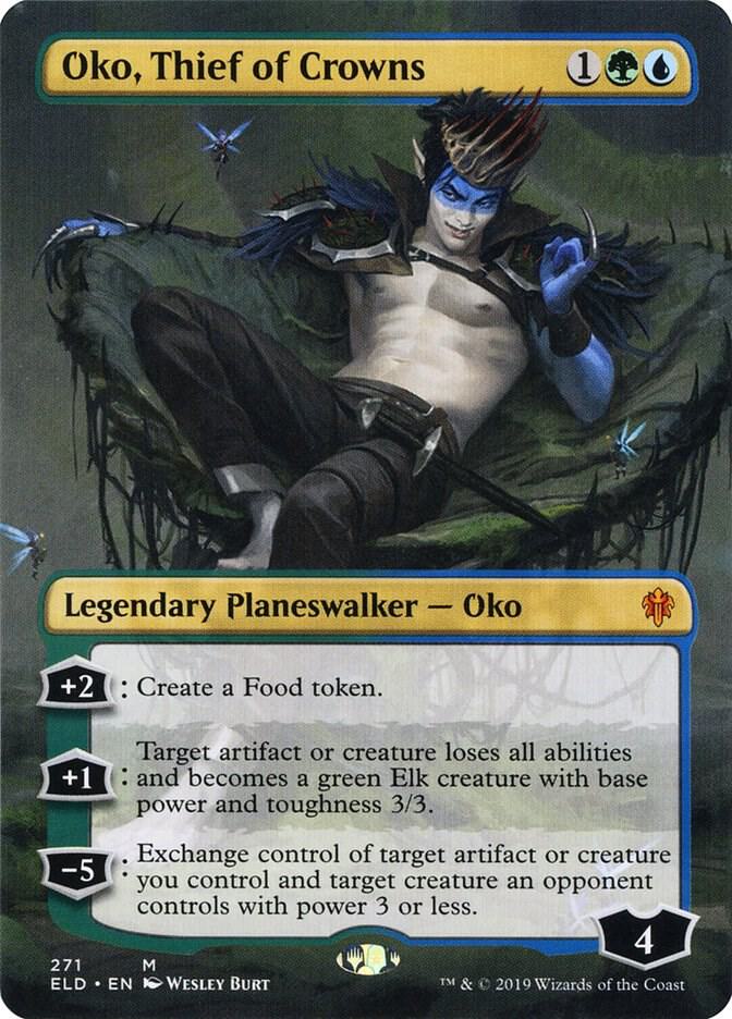 Oko, Thief of Crowns (Borderless) | Throne of Eldraine #271