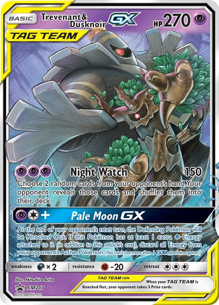 Trevenant & Dusknoir GX - SM217 | SM Promos #SM217
