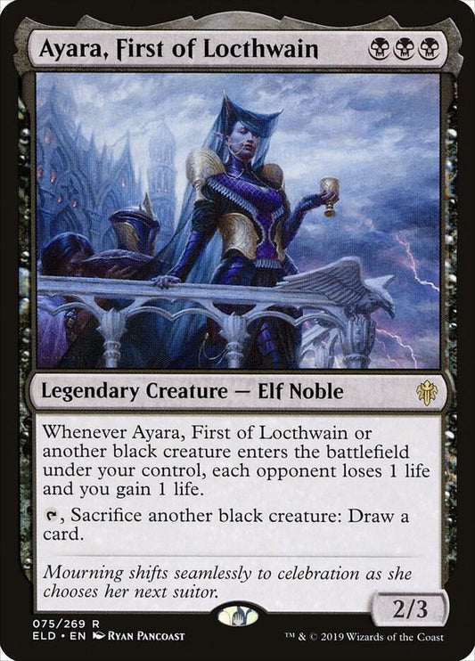 Ayara, First of Locthwain | Throne of Eldraine #75
