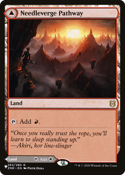 Needleverge Pathway // Pillarverge Pathway | The List Reprints #263