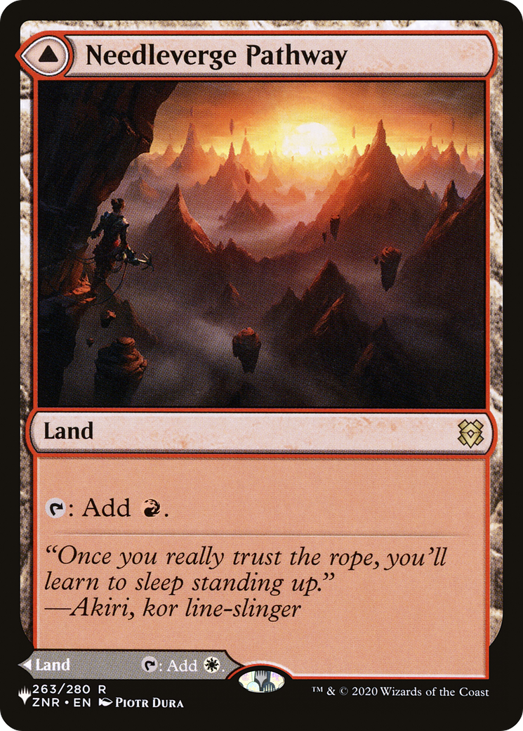 Needleverge Pathway // Pillarverge Pathway | The List Reprints #263