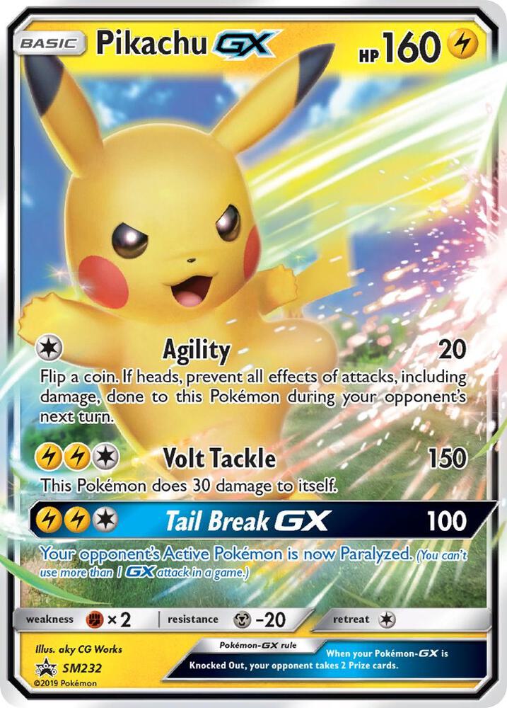 Pikachu GX - SM232 | SM Promos #SM232