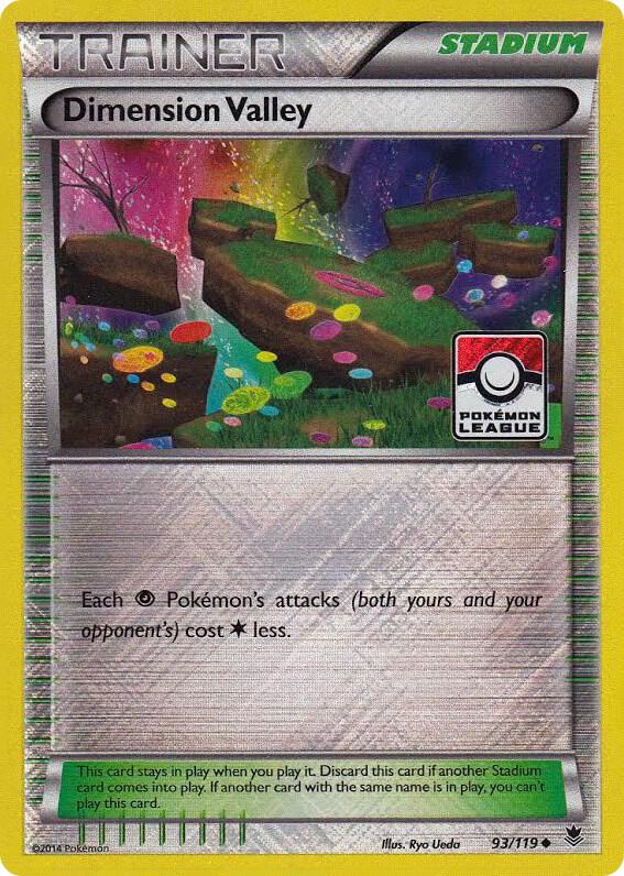 Dimension Valley - 93/119 (Pokemon League) | League & Championship Cards #093/119