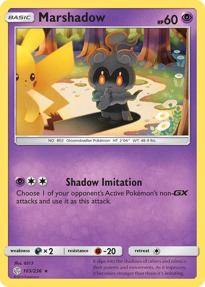 Marshadow | SM - Cosmic Eclipse #103/236