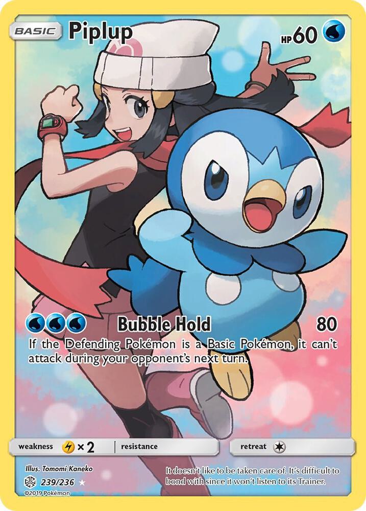 Piplup (Secret) | SM - Cosmic Eclipse #239/236